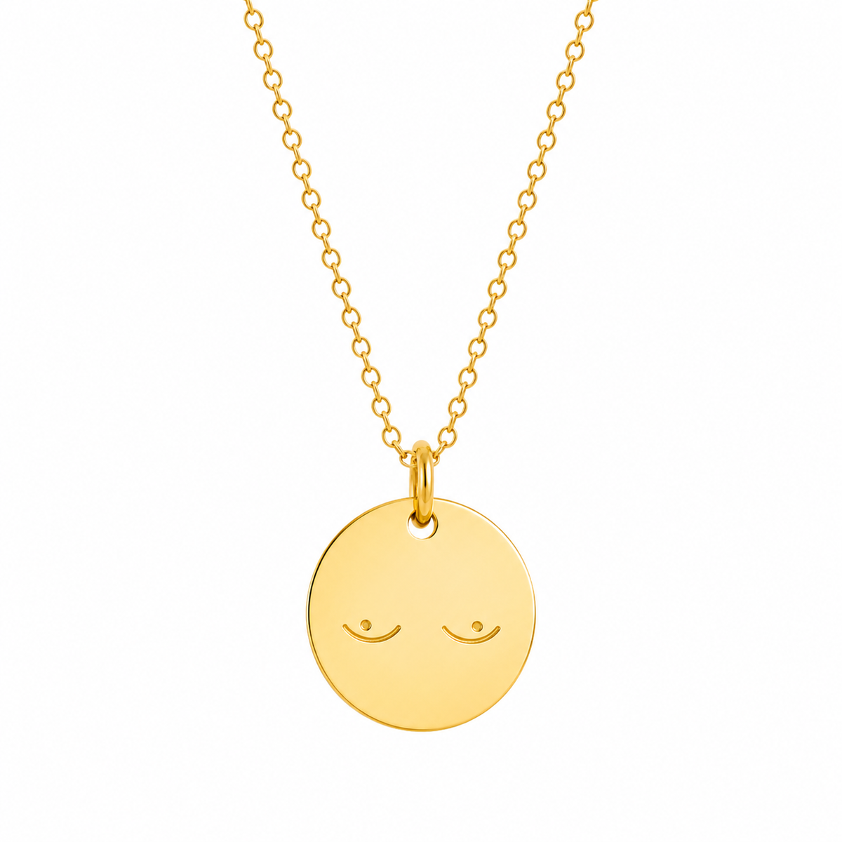 Boobie Pendant Necklace – Gold Novelty Jewellery