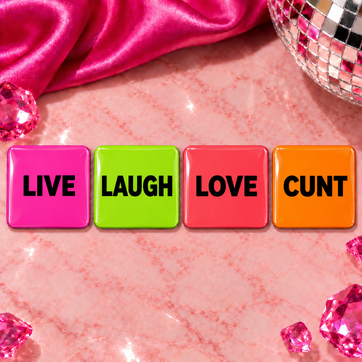 Funny Rude Fridge Magnets – Adult Quote Magnet Sets
